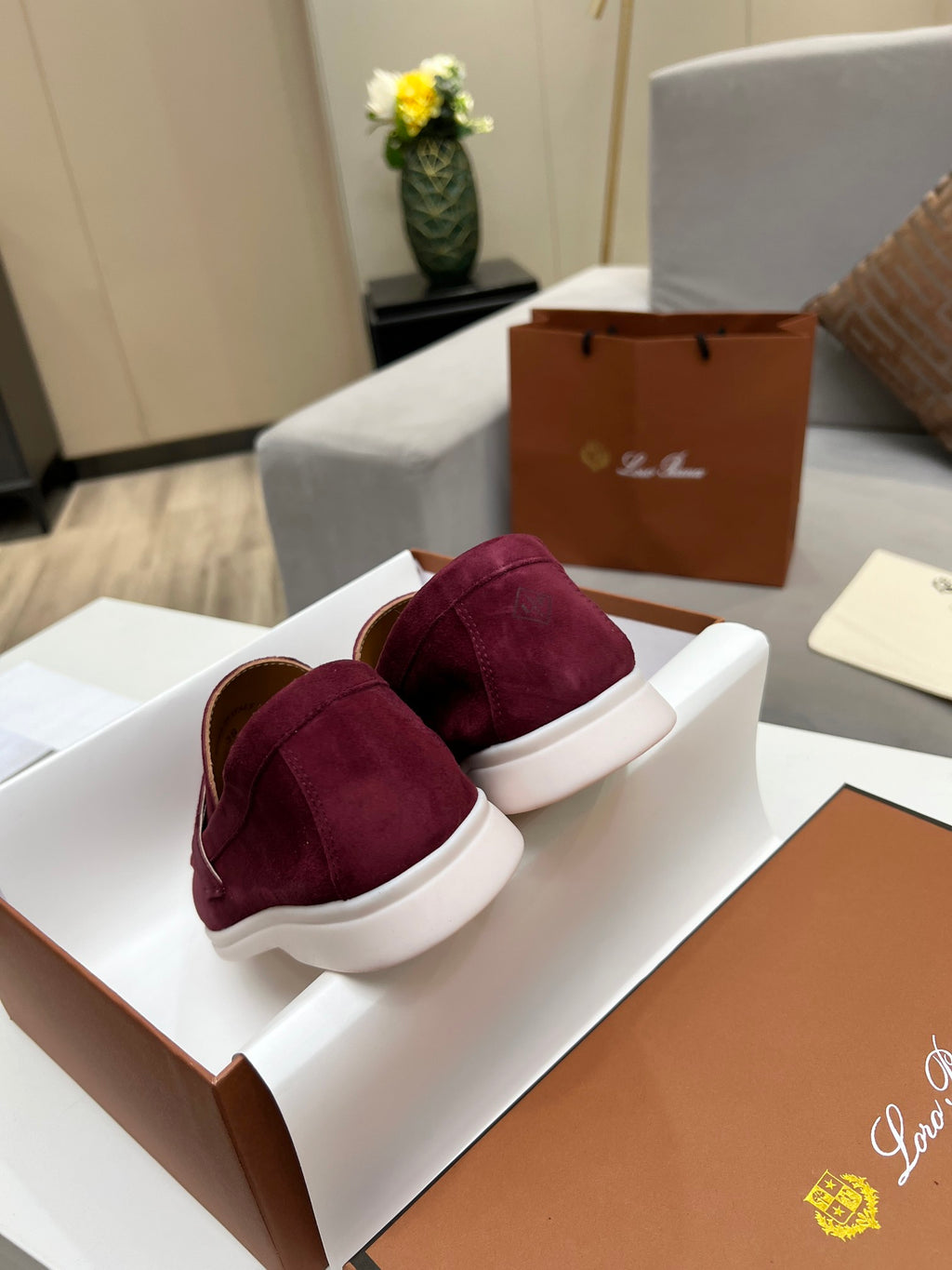 The Loafer Prestige Charms Wine Red