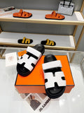 Hermes Sandal Chypre Weiß