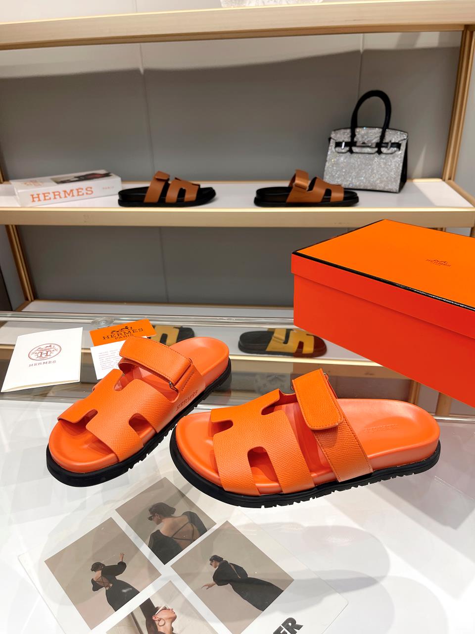 Hermes Sandal Chypre All Orange