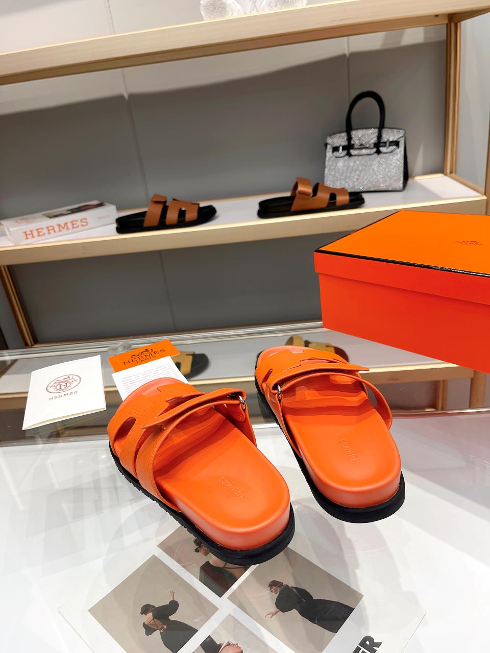 Hermes Sandal Chypre All Orange