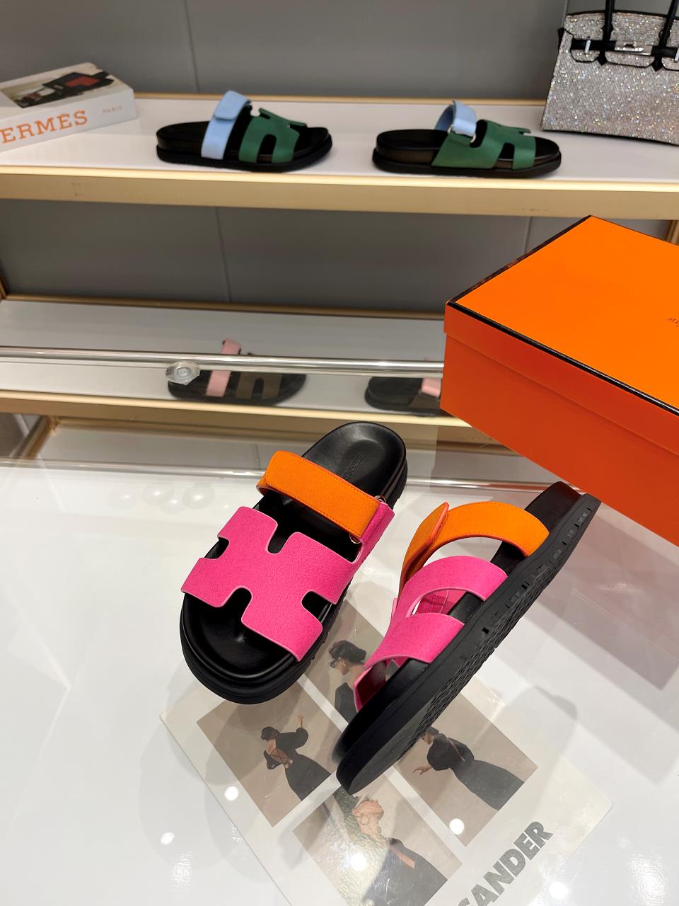 Hermes Sandal Chypre Velvet Candy
