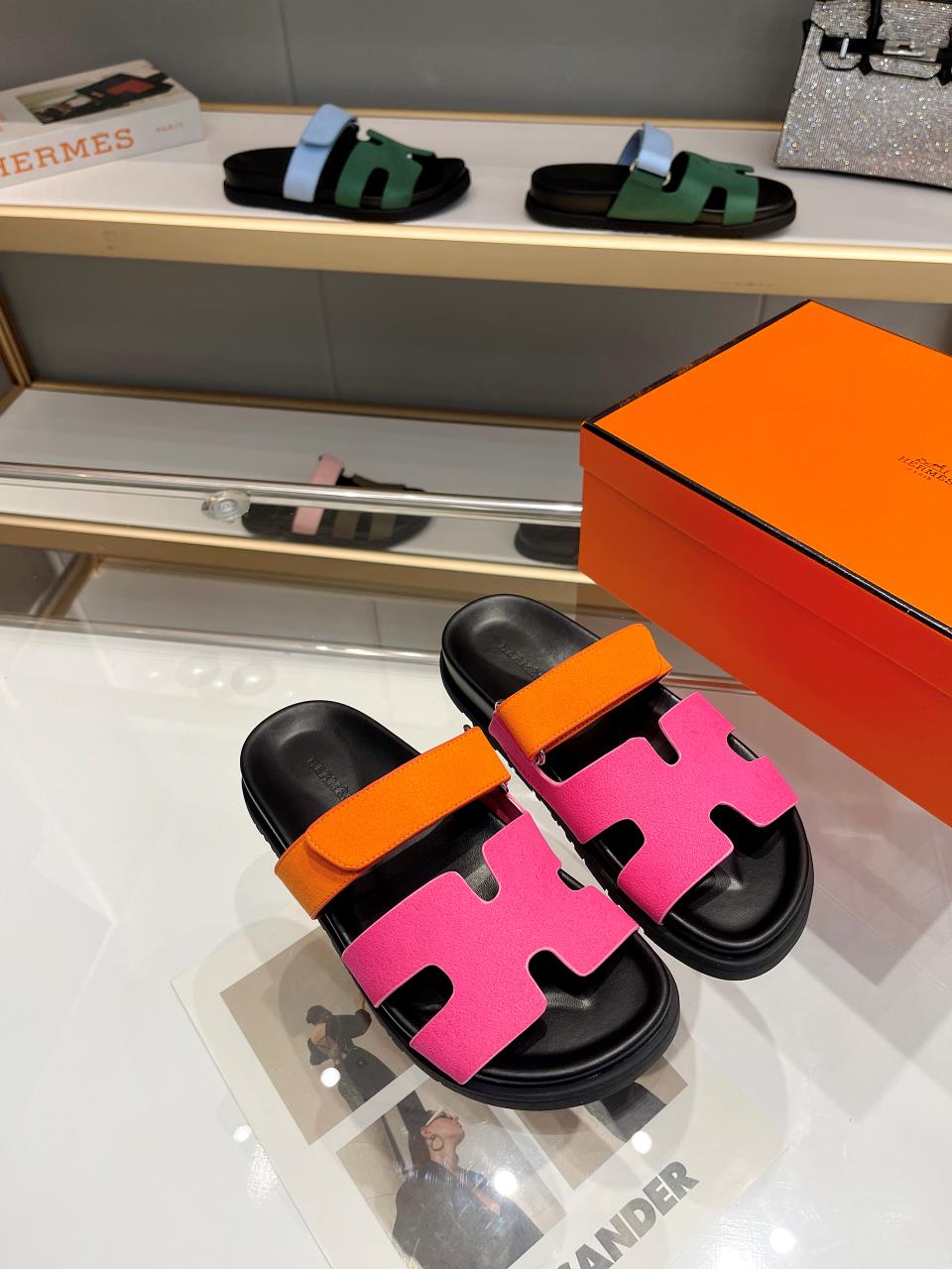 Hermes Sandal Chypre Velvet Candy