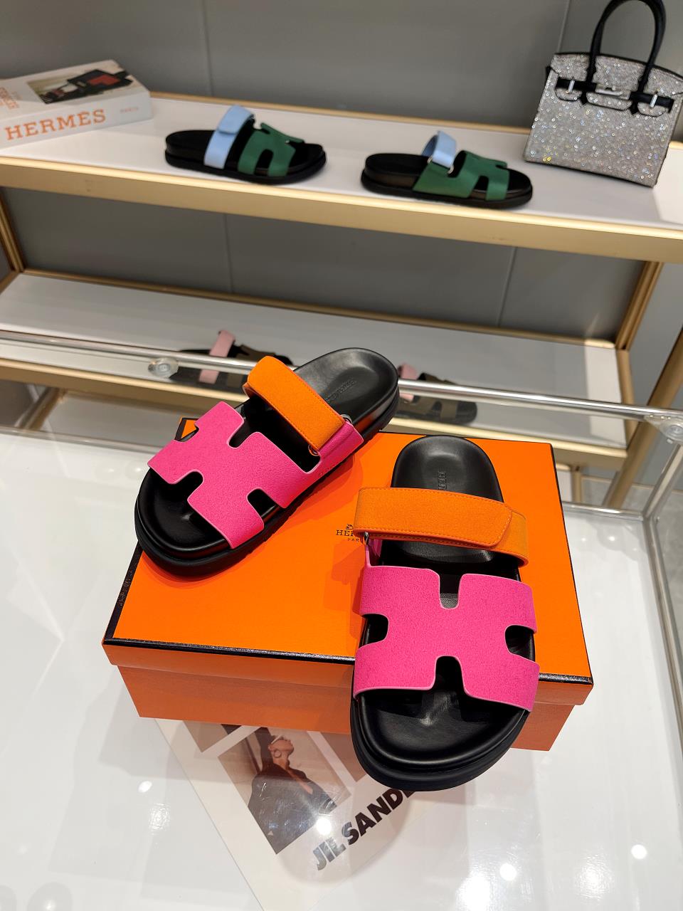 Hermes Sandal Chypre Velvet Candy