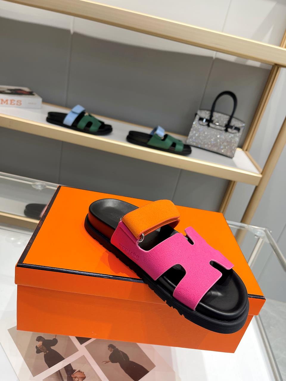 Hermes Sandal Chypre Velvet Candy
