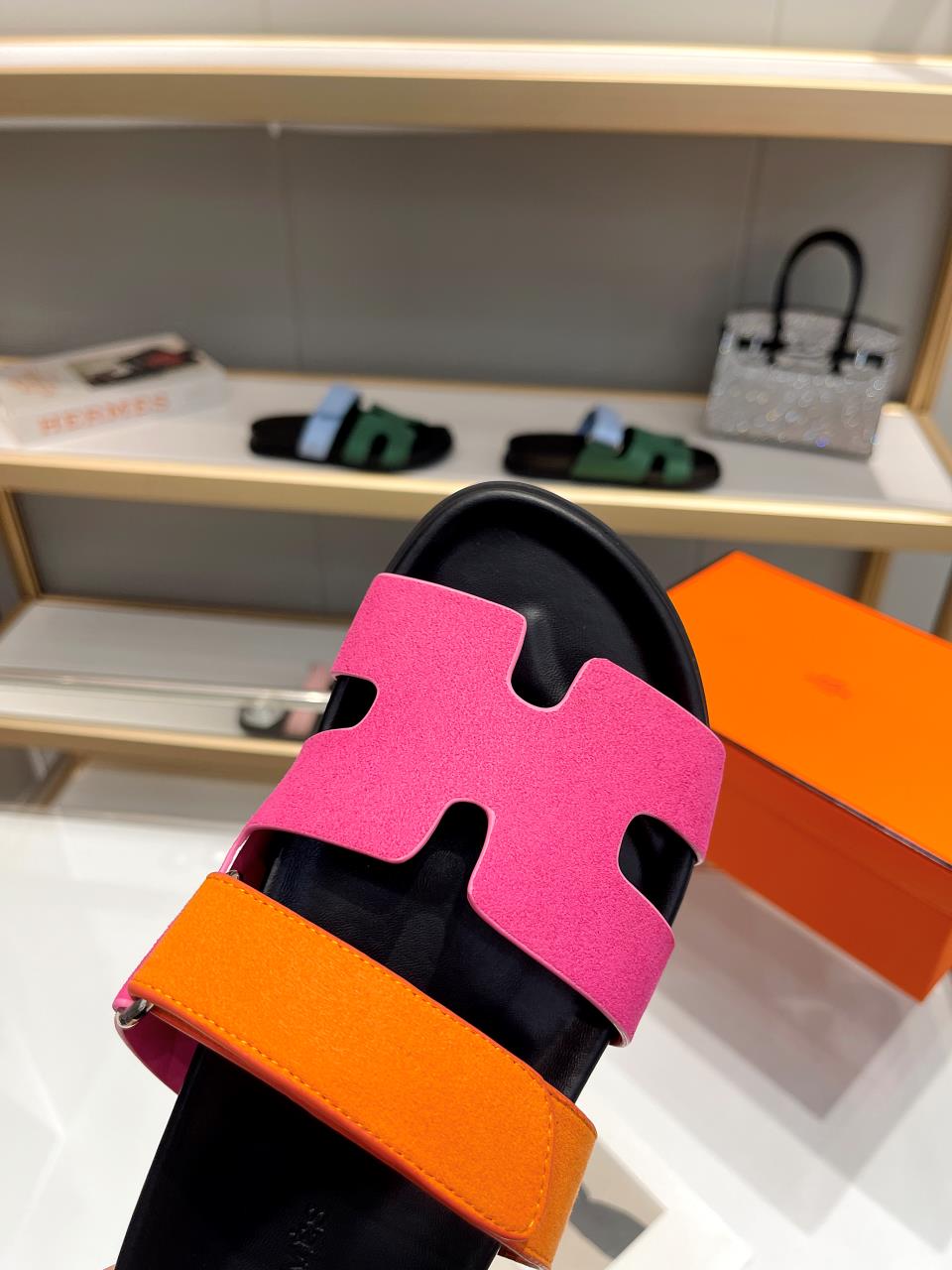 Hermes Sandal Chypre Velvet Candy