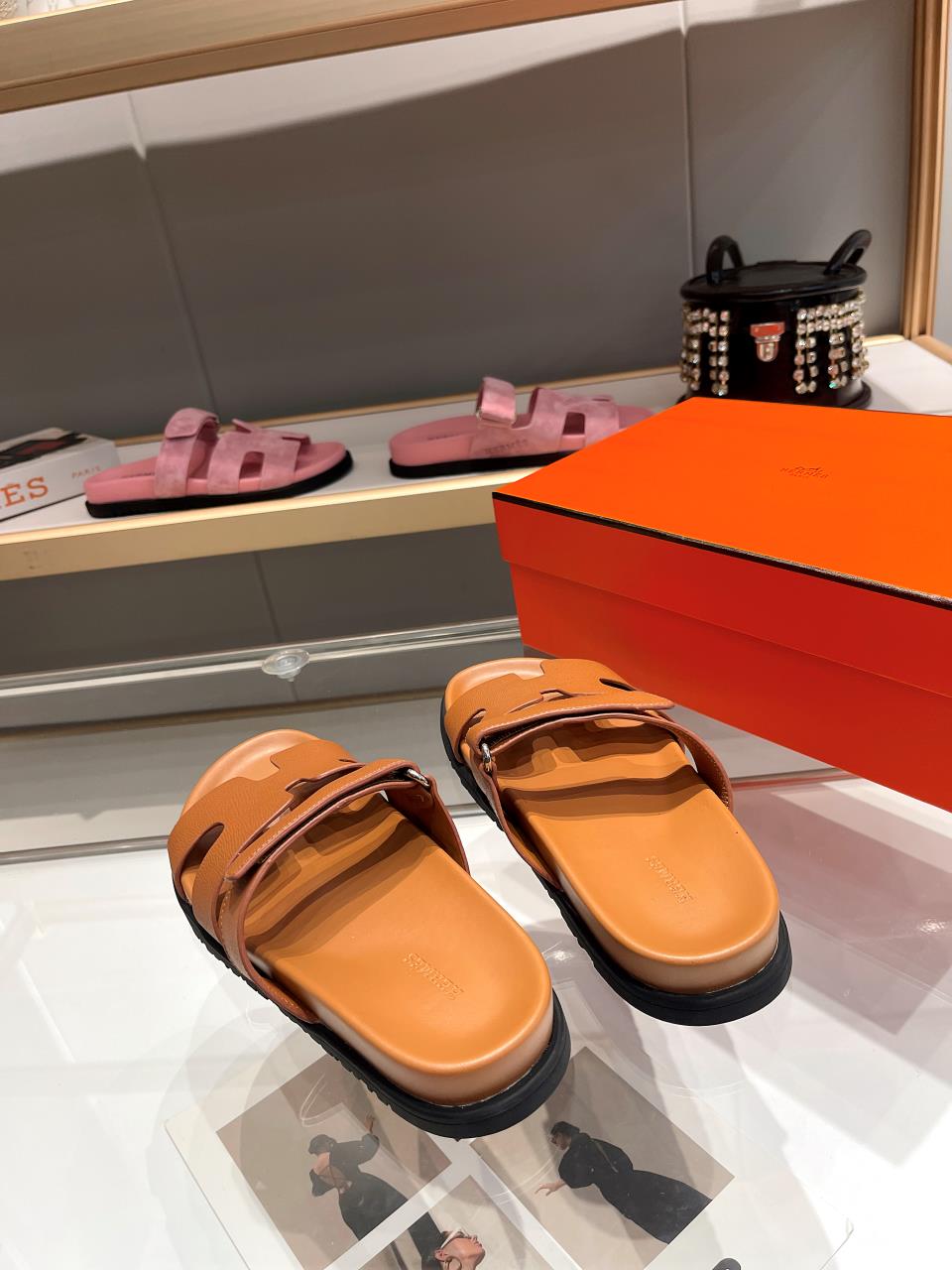Hermes Sandal Chypre All Braun