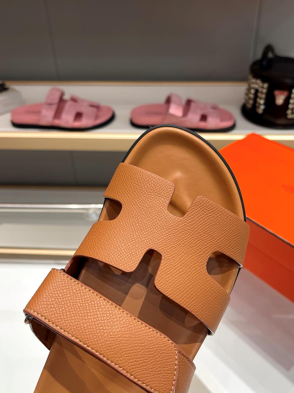 Hermes Sandal Chypre All Braun