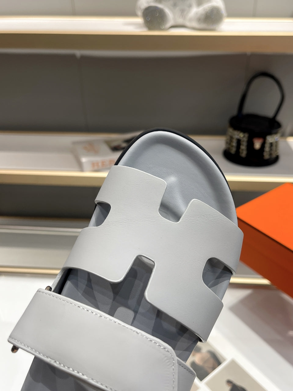 Hermes Sandal Chypre Nardo Grau