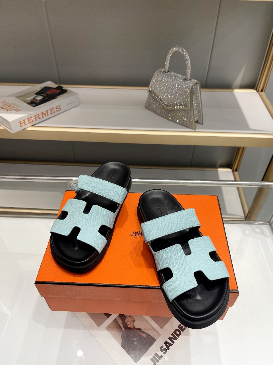 Hermes Sandal Chypre Mint