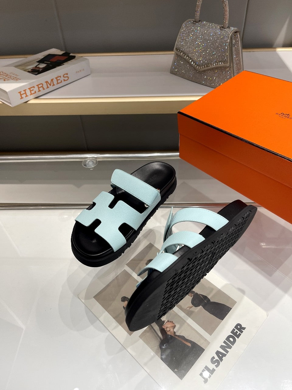 Hermes Sandal Chypre Mint