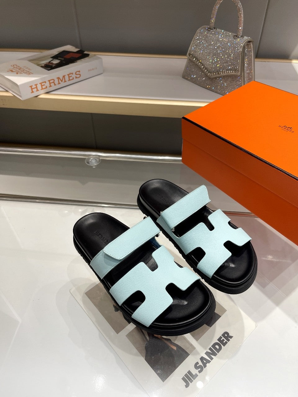 Hermes Sandal Chypre Mint