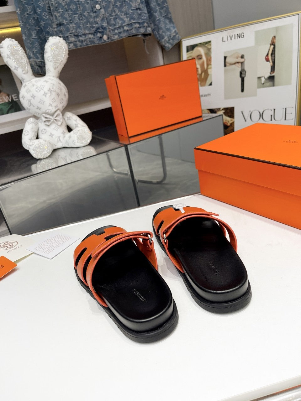 Hermes Sandal Chypre H Orange