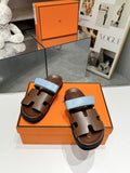 Hermes Sandal Chypre Chocolate