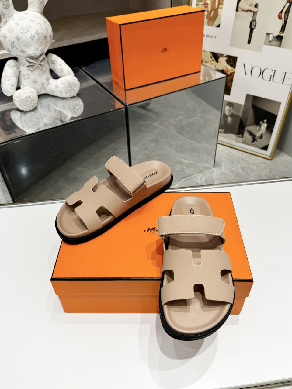 Hermes Sandal Chypre Beige Ochre