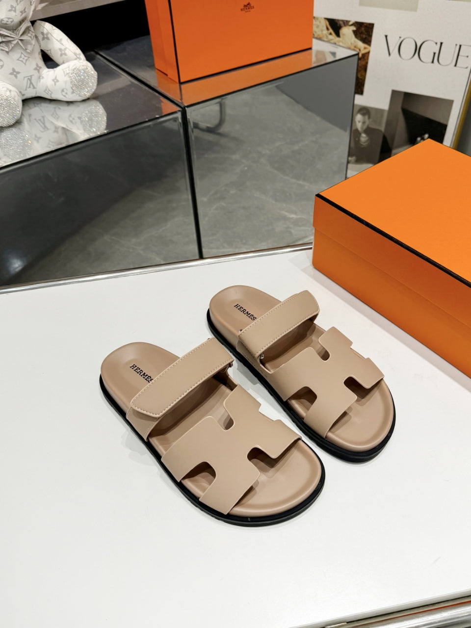 Hermes Sandal Chypre Beige Ochre