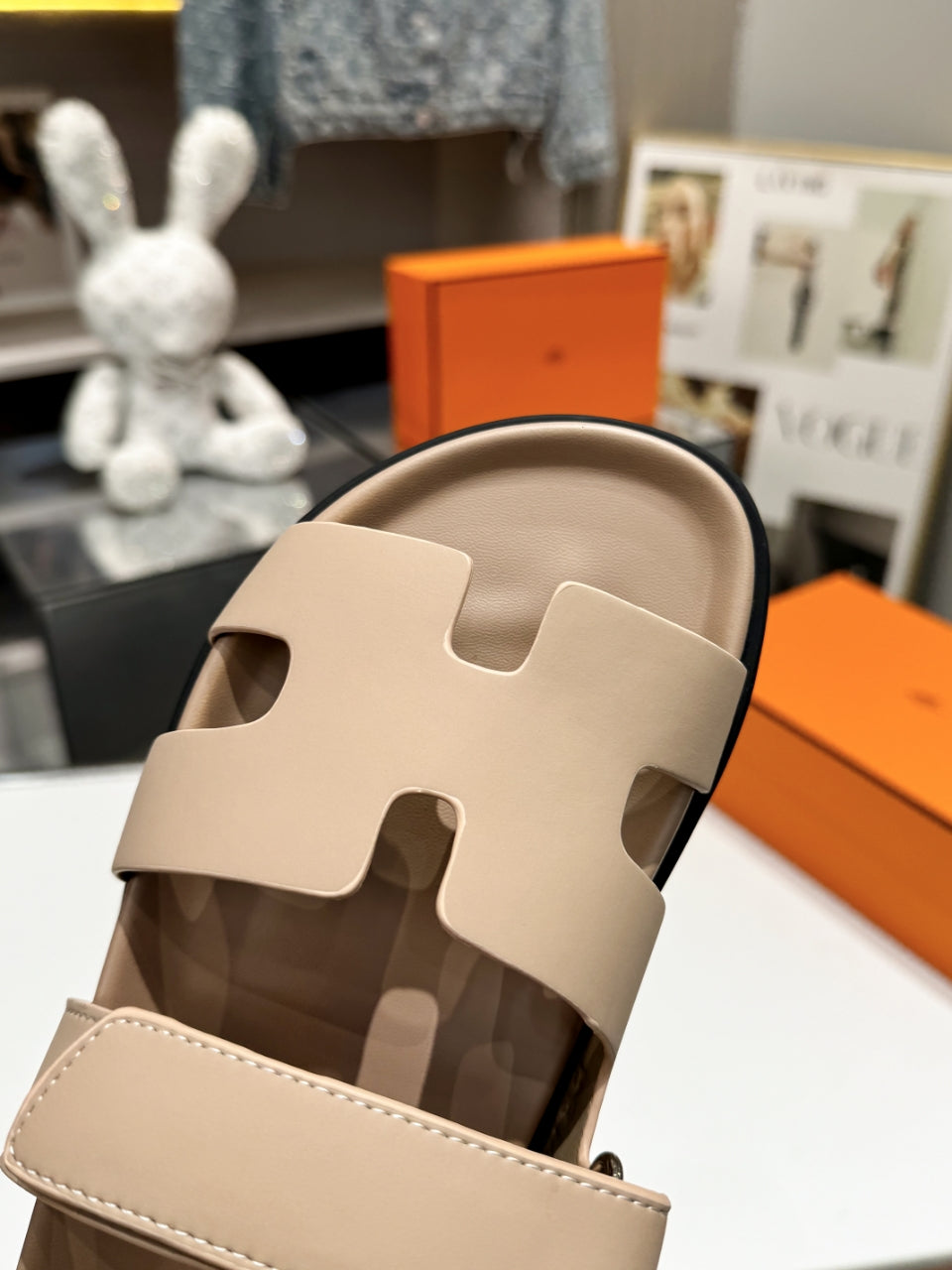Hermes Sandal Chypre Beige Ochre