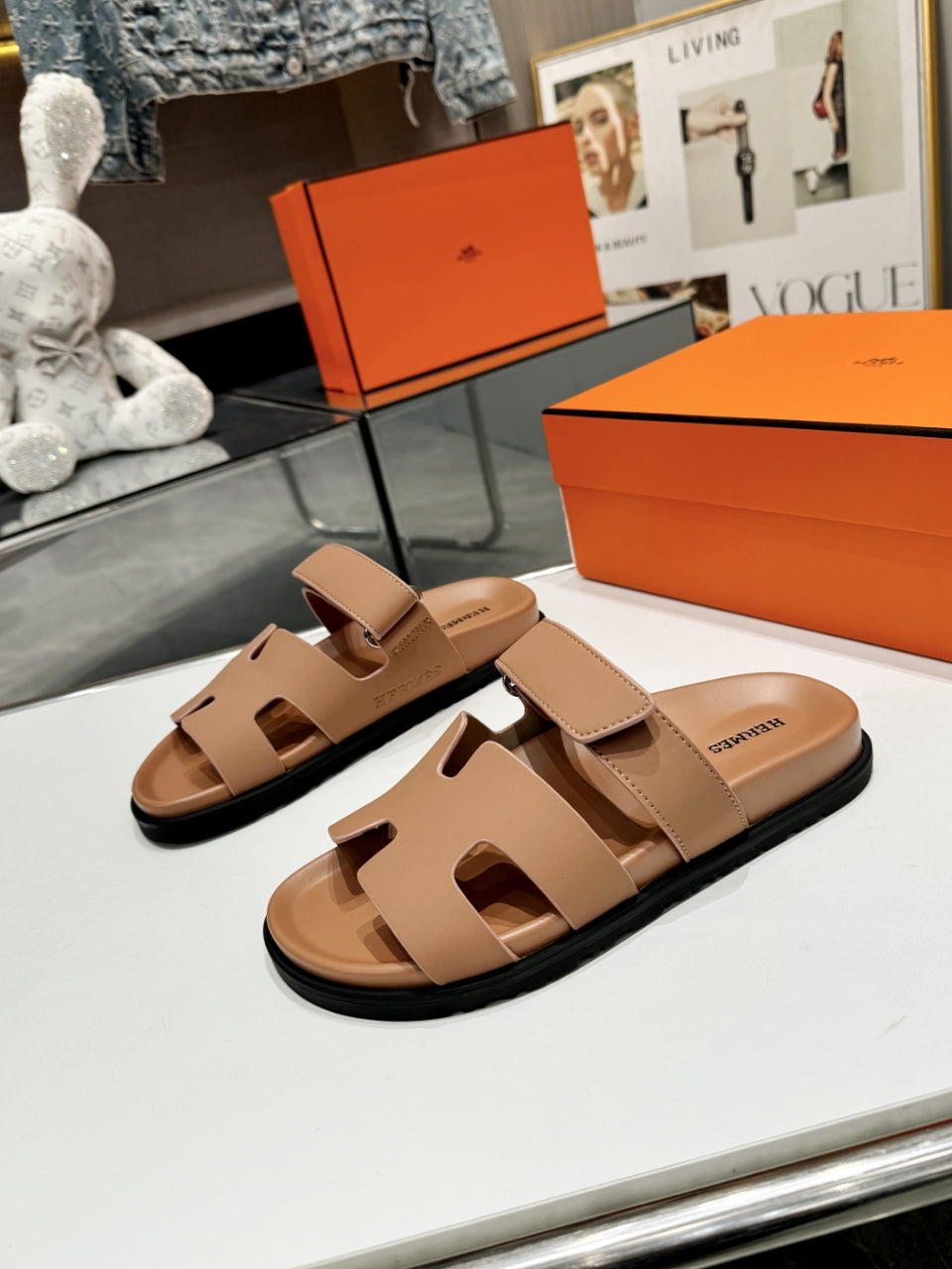 Hermes Sandal Chypre Ochre Sand