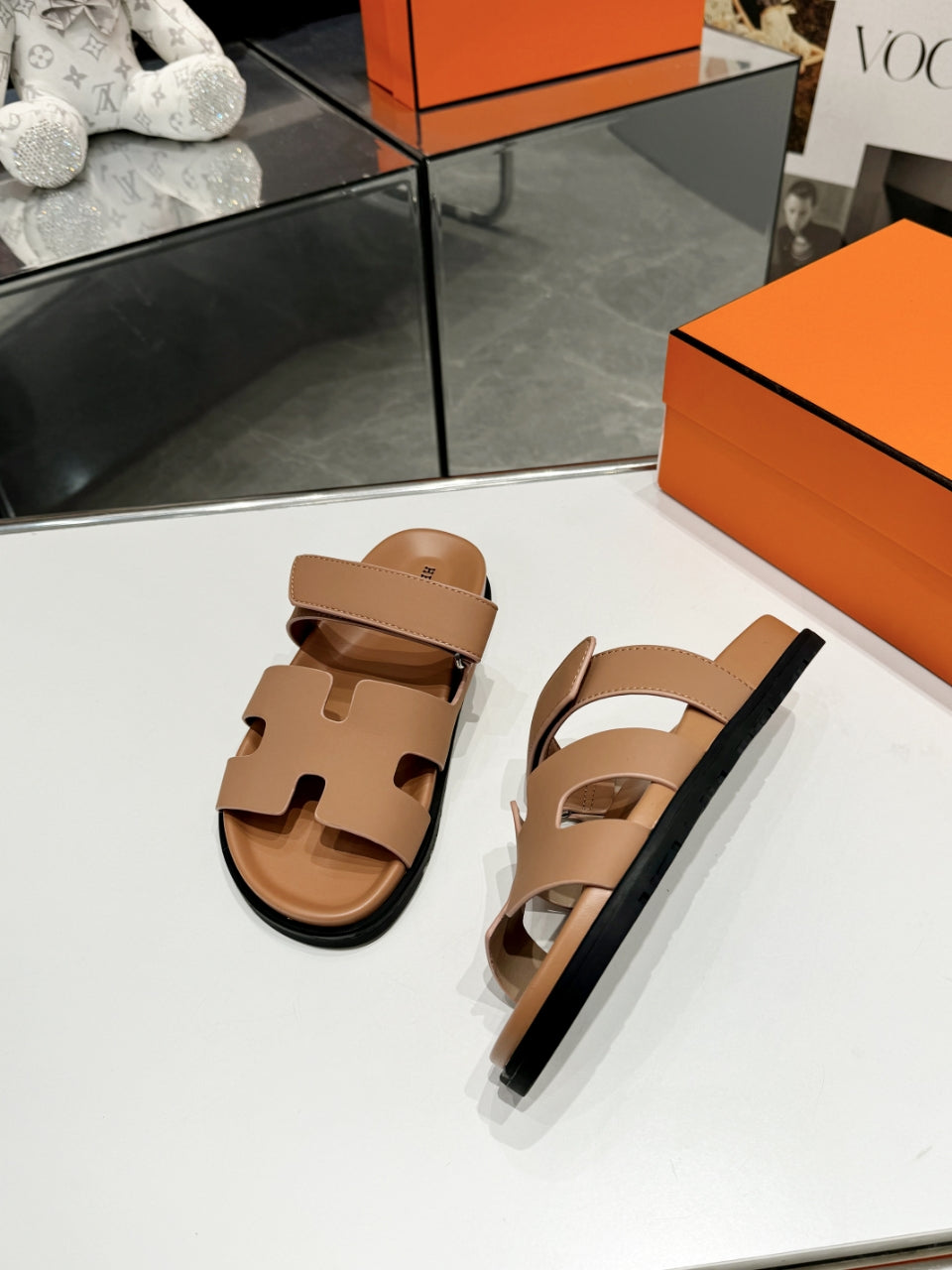 Hermes Sandal Chypre Ochre Sand