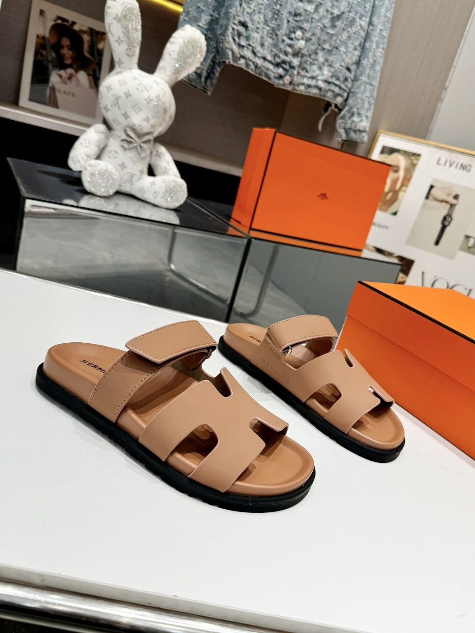Hermes Sandal Chypre Ochre Sand