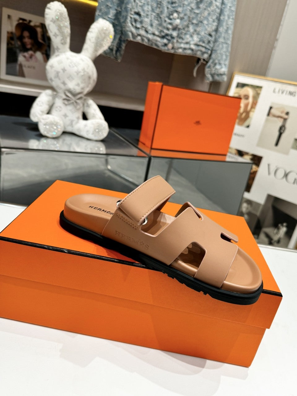 Hermes Sandal Chypre Ochre Sand