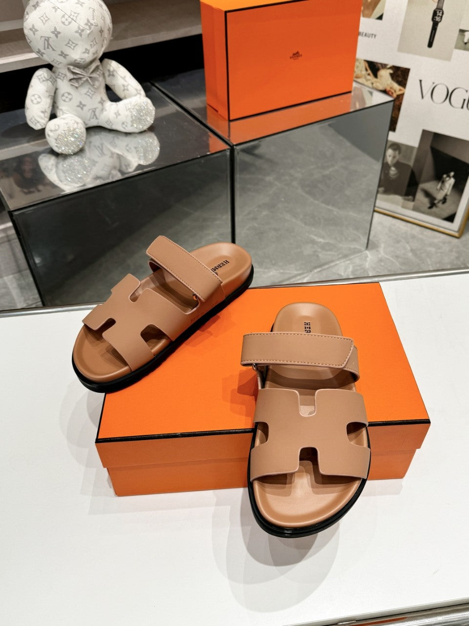 Hermes Sandal Chypre Ochre Sand