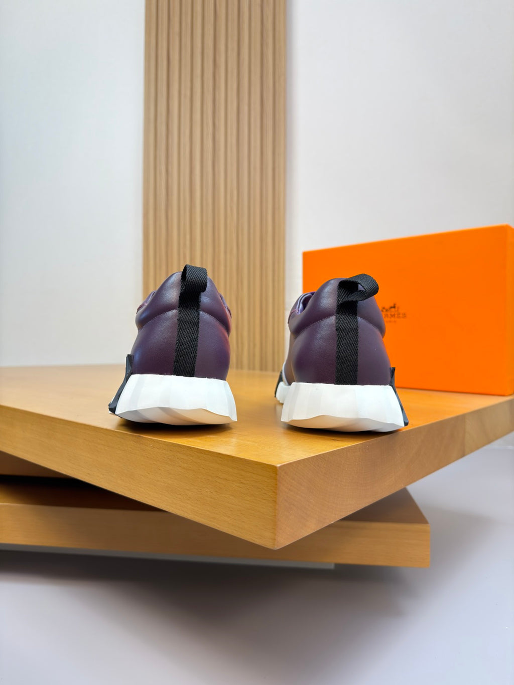 Hermes Bouncing Sneaker Purple