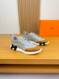 Hermes Bouncing Sneaker Crocodile Grey