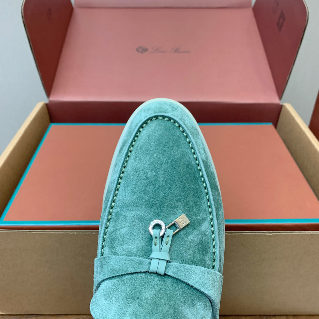 Capri Mules Emerald Green
