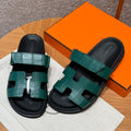 Riviera Sandal Green Croco Optic