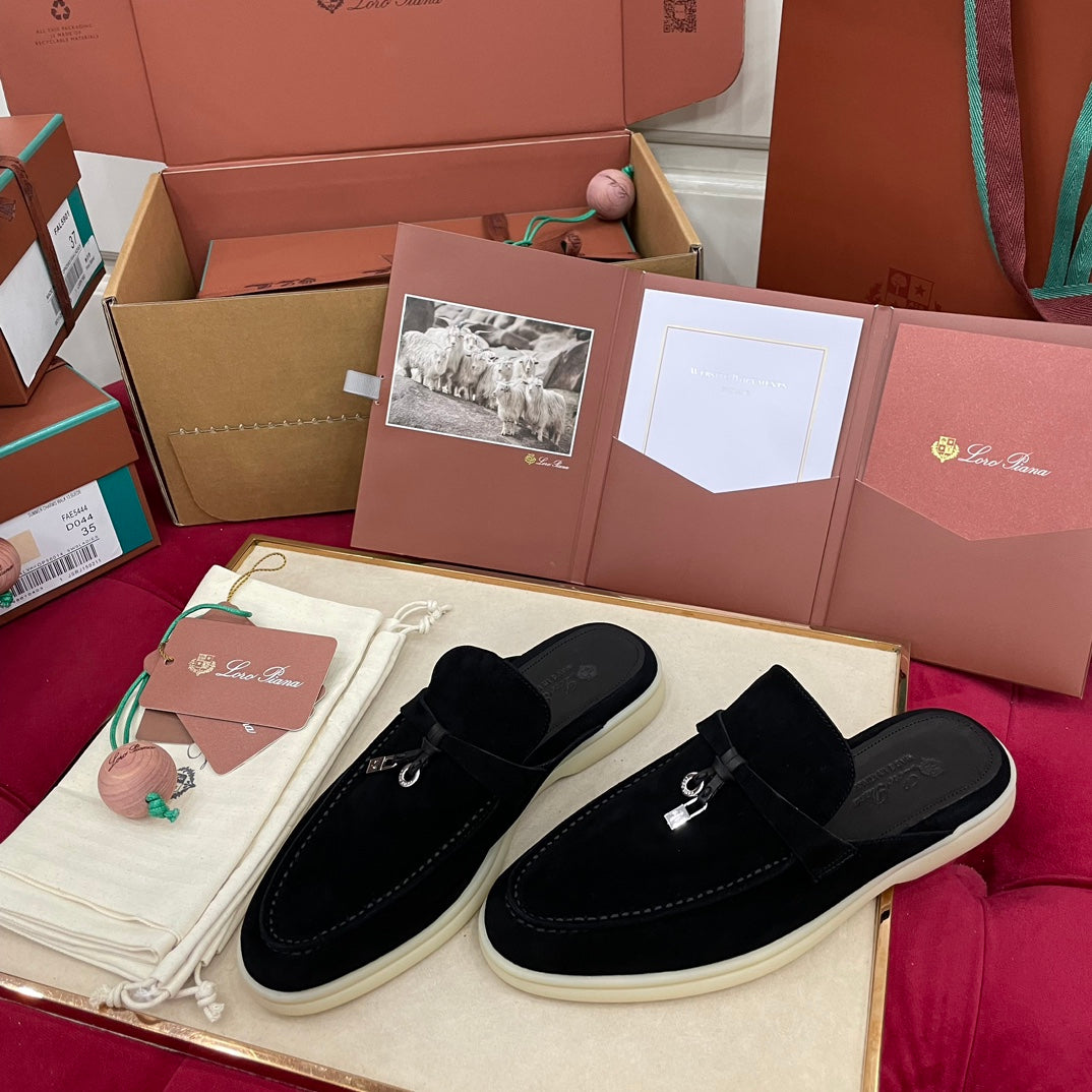 Capri Mules Black
