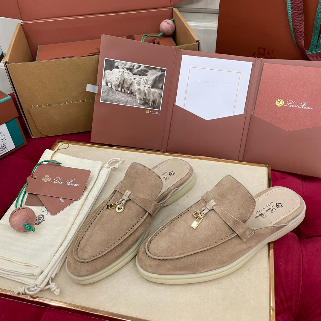 Capri Mules Sand