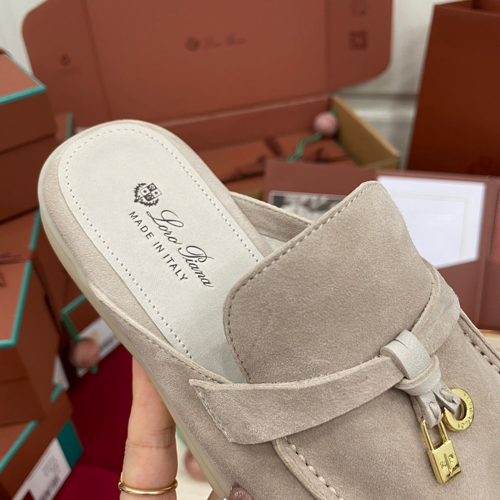 Capri Mules Beige