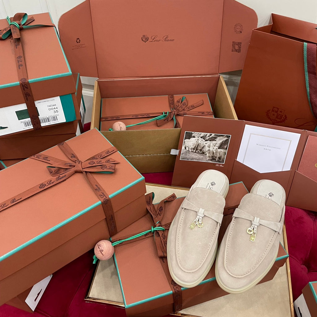 Capri Mules Beige