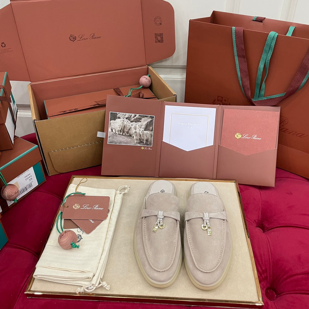 Capri Mules Beige