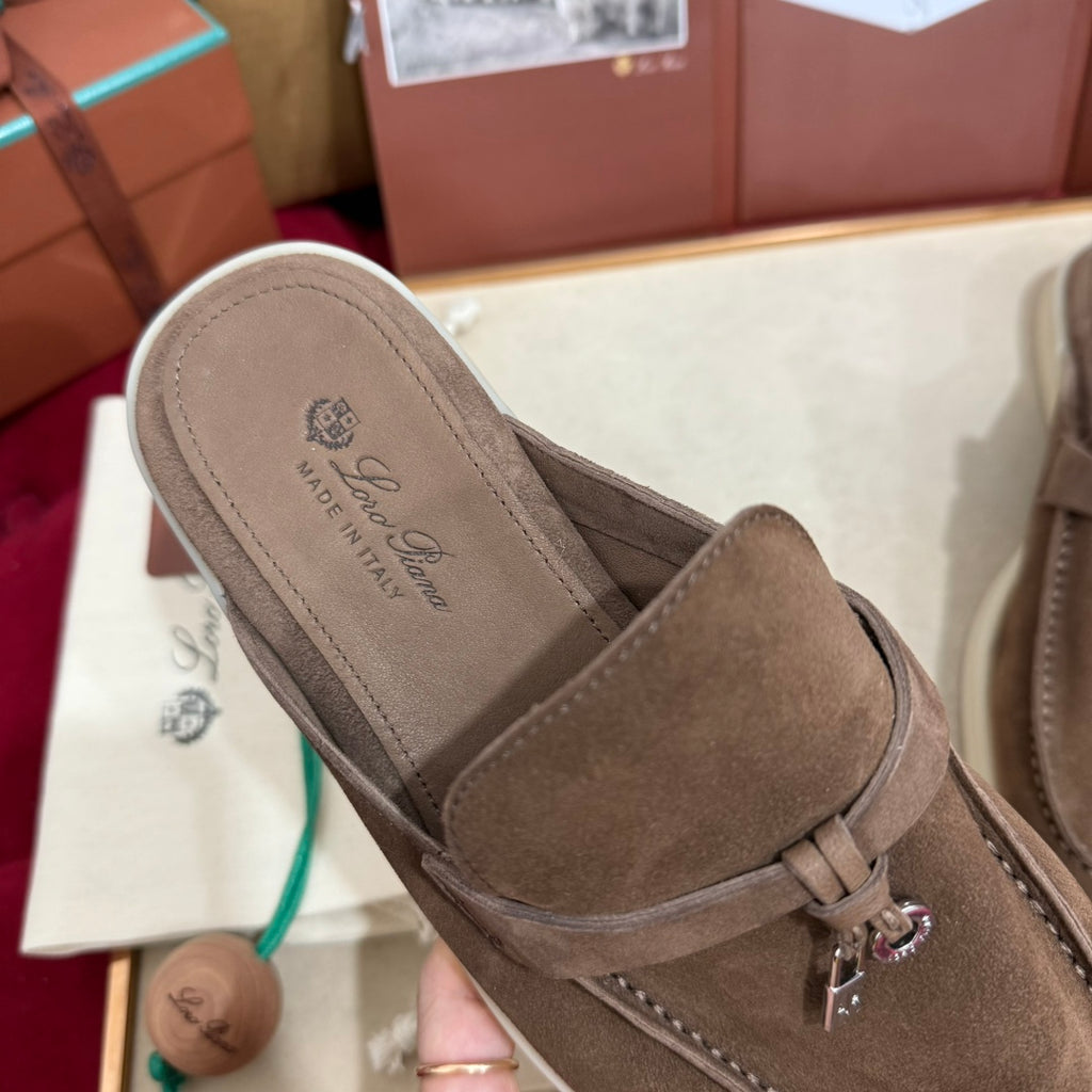 Capri Mules Mocha Brown