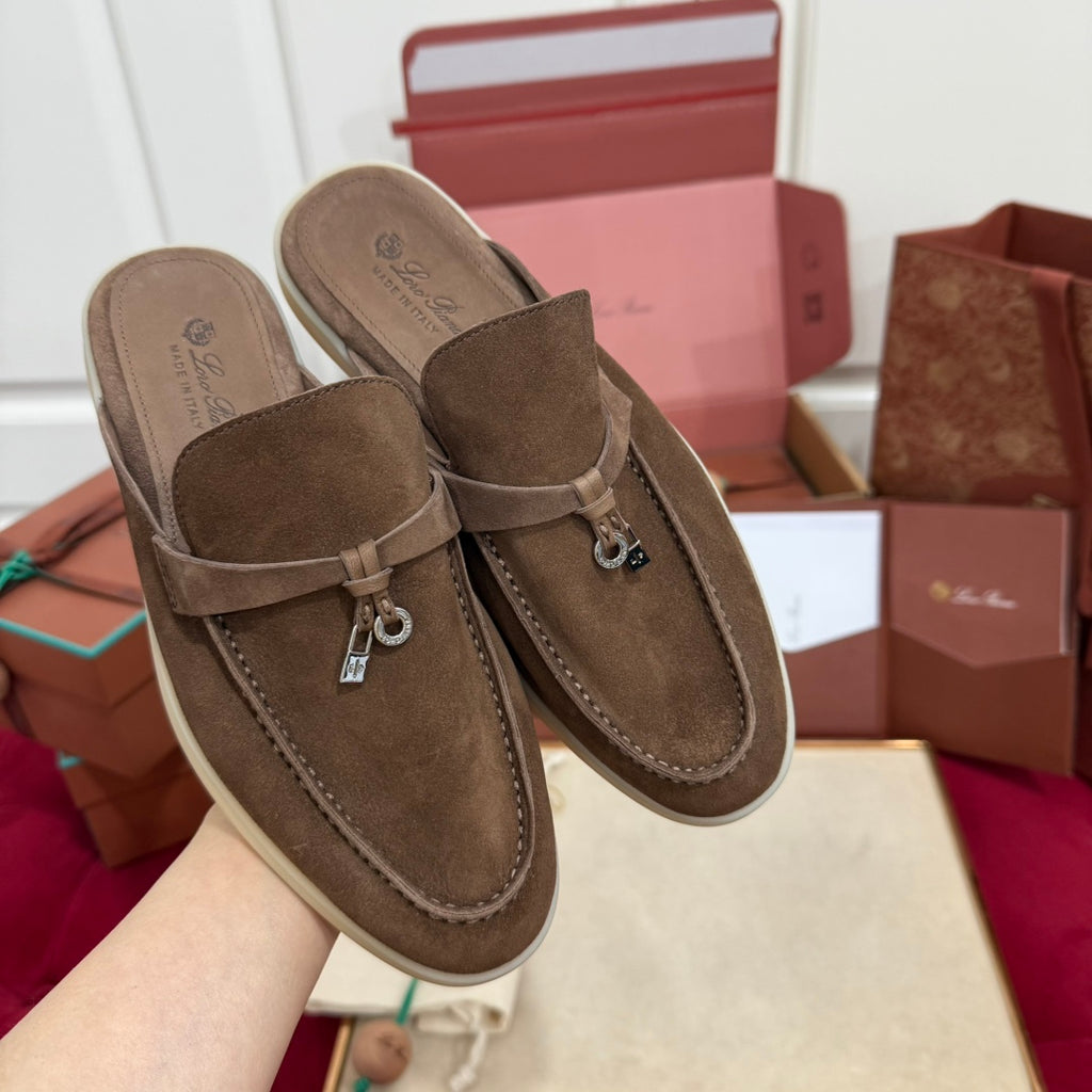 Capri Mules Mocha Brown