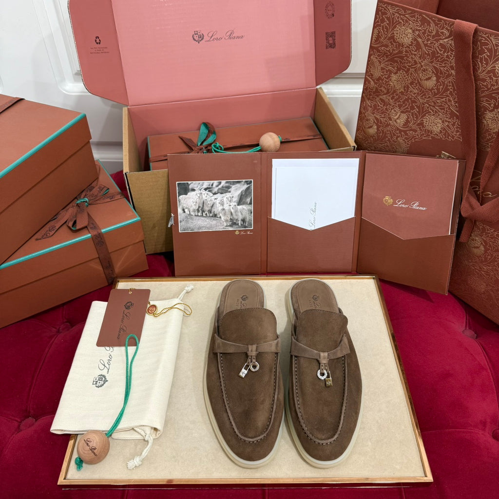 Capri Mules Mocha Brown