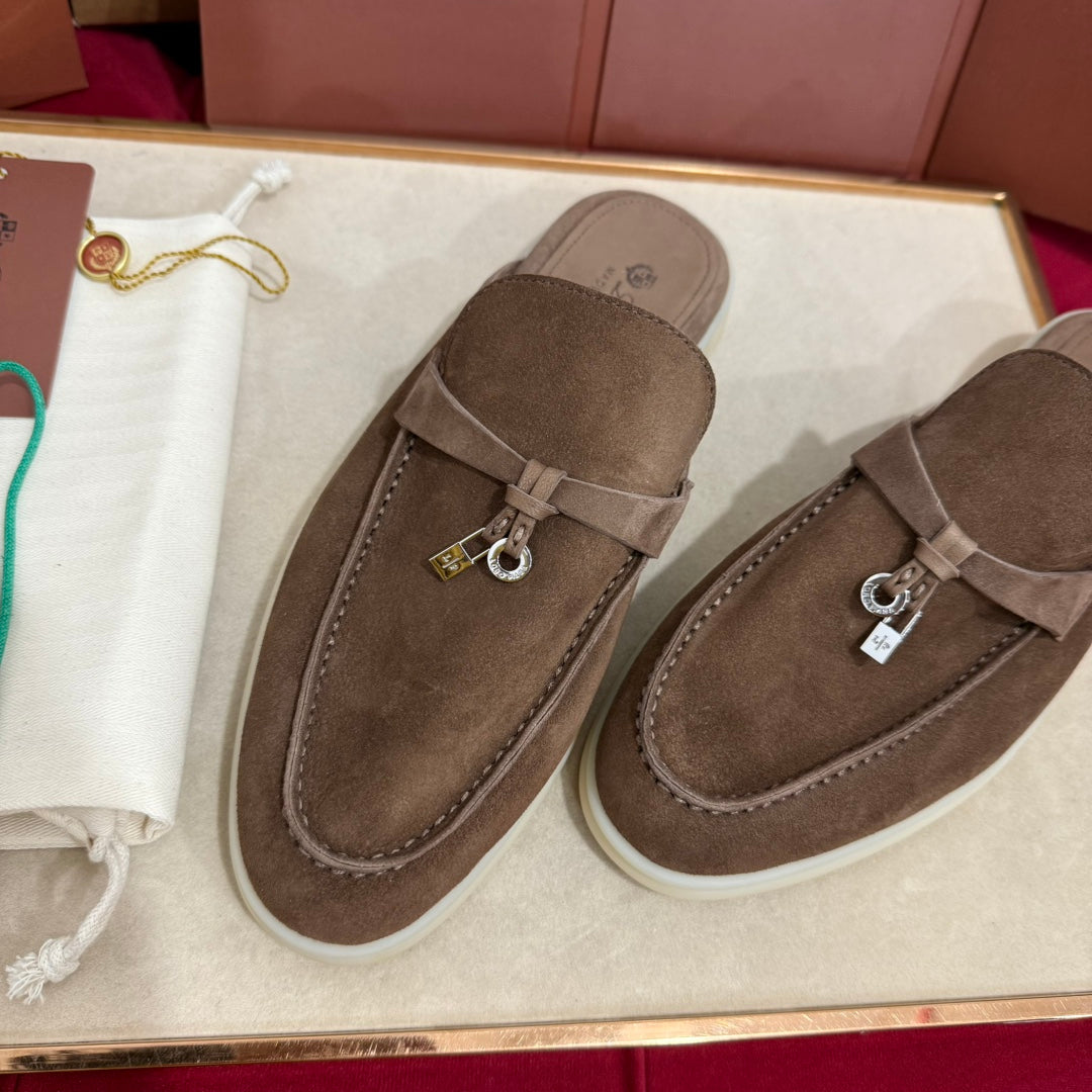 Capri Mules Mocha Brown