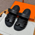 Riviera Sandal Black Stitch