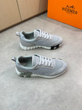Hermes Bouncing Sneaker Grey Mesh