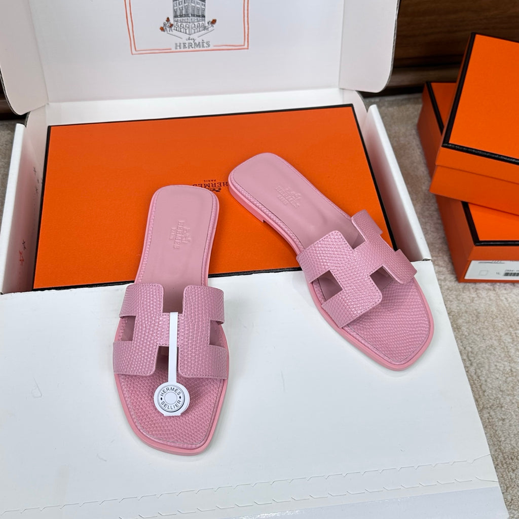 Monaco Sandal Rosa Croco Optic