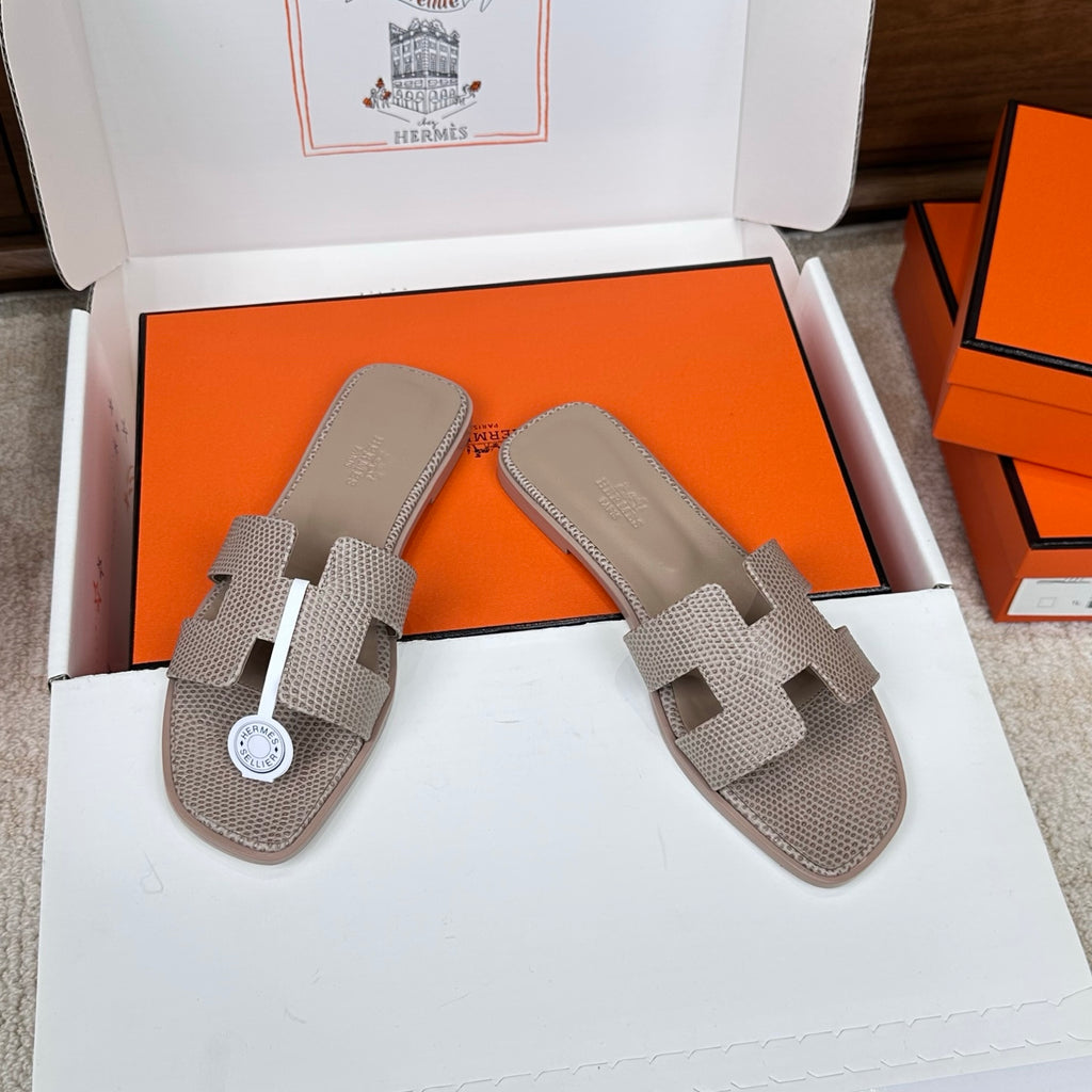 Monaco Sandal Opal Grey Croco Optic