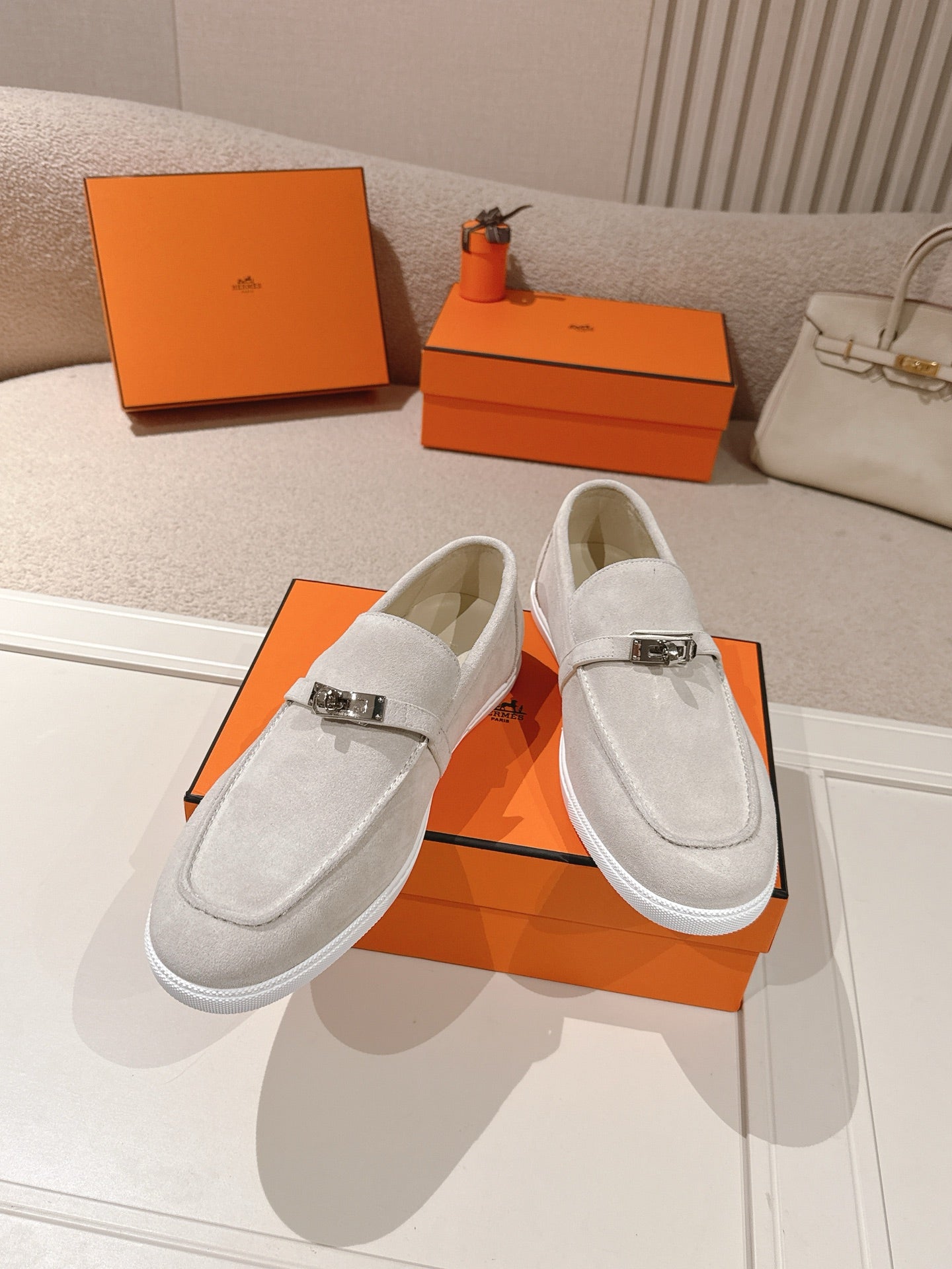 Horizon Moccasins Cream