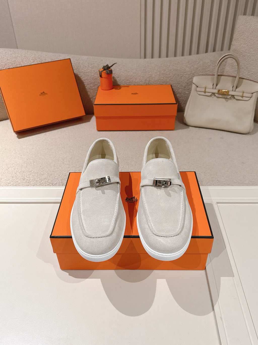 Horizon Moccasins Cream