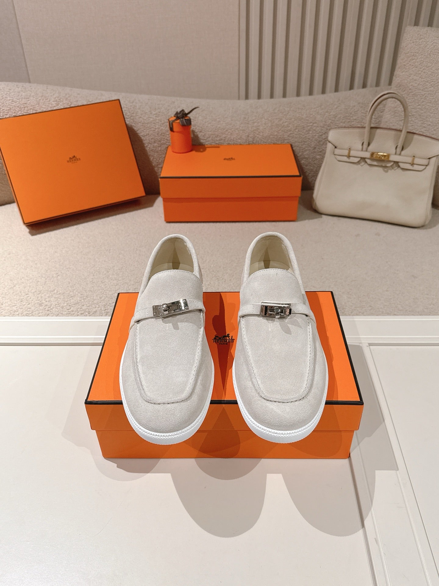 Horizon Moccasins Cream