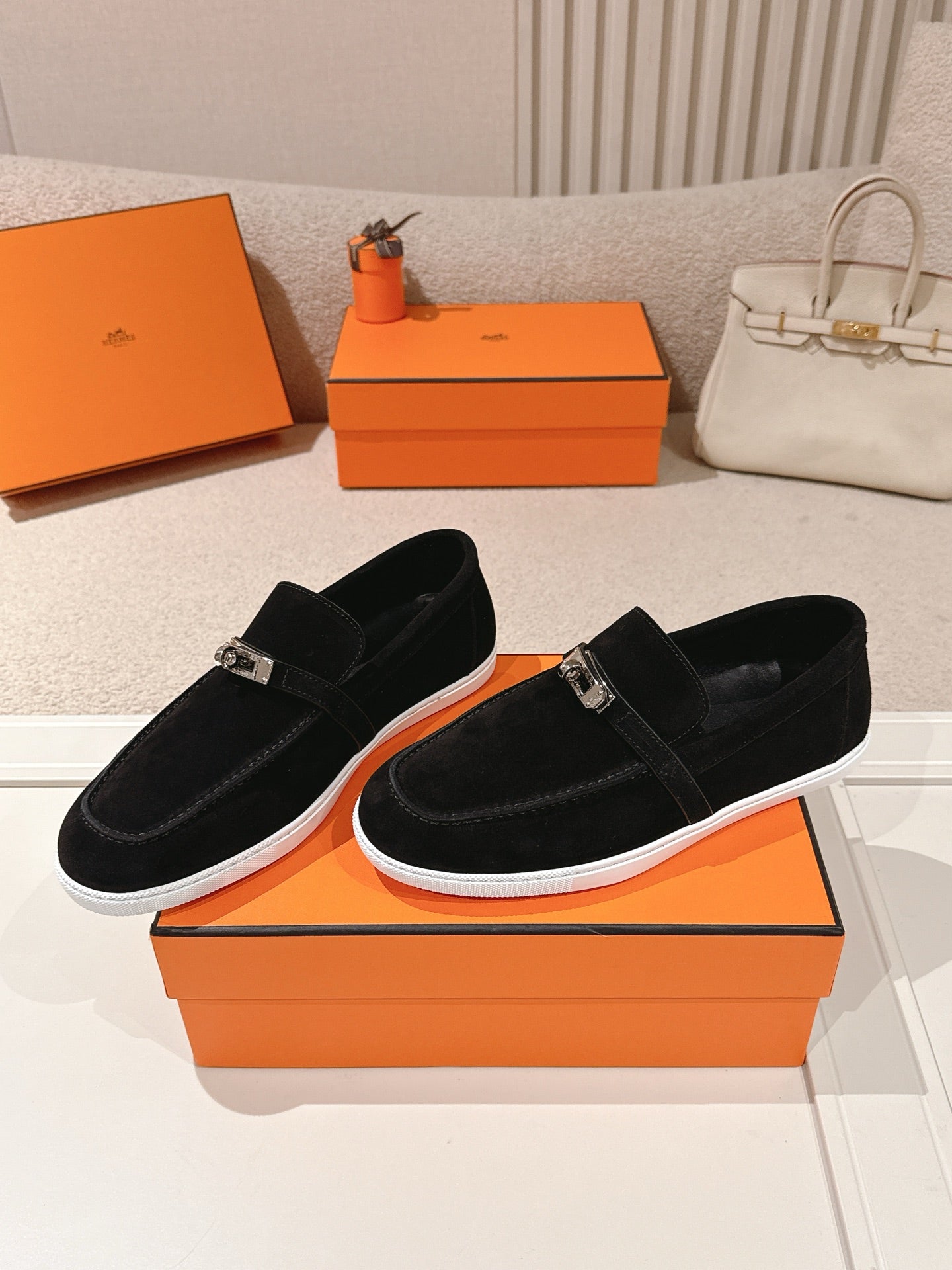 Horizon Moccasins Black
