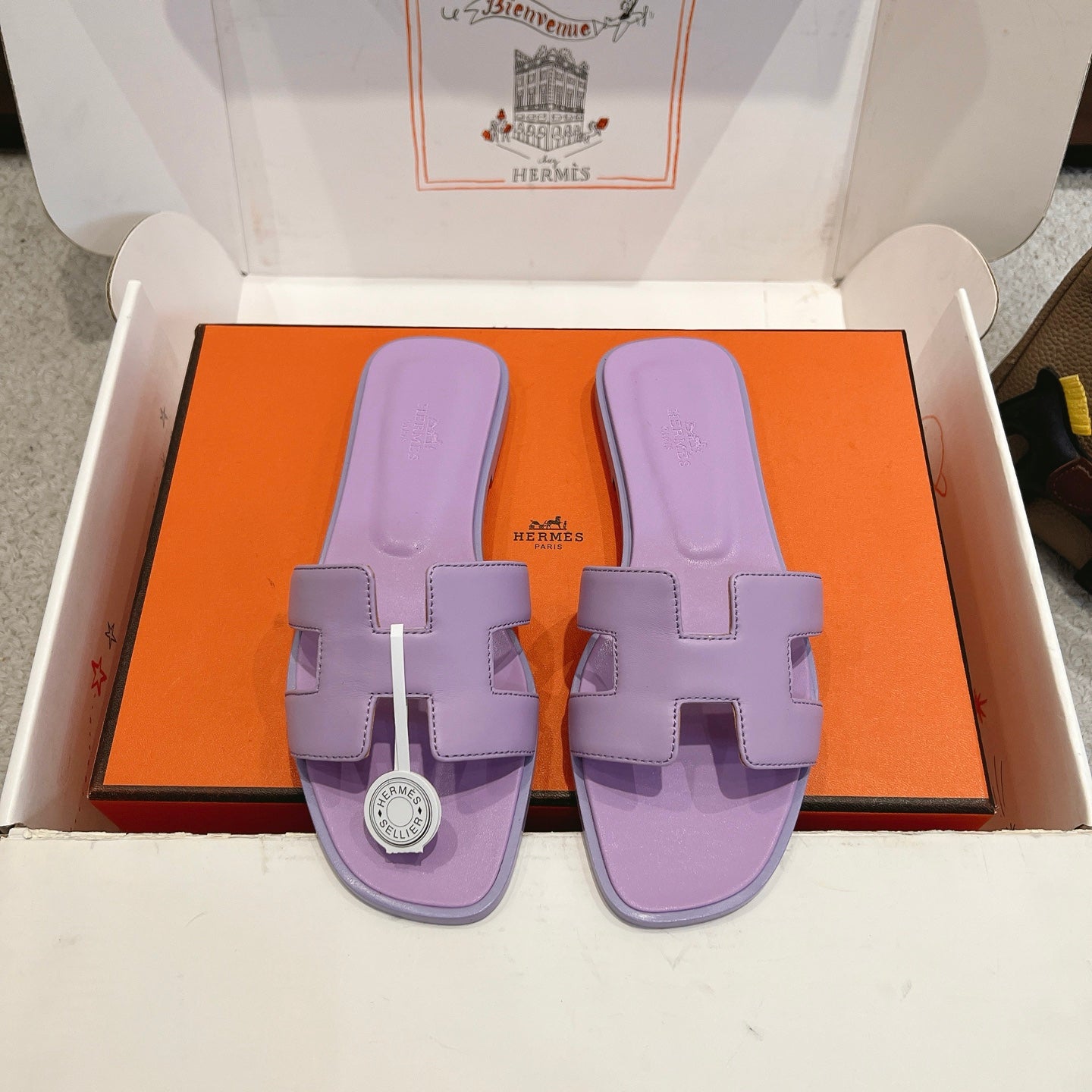 Monaco Sandal Pale Lilac