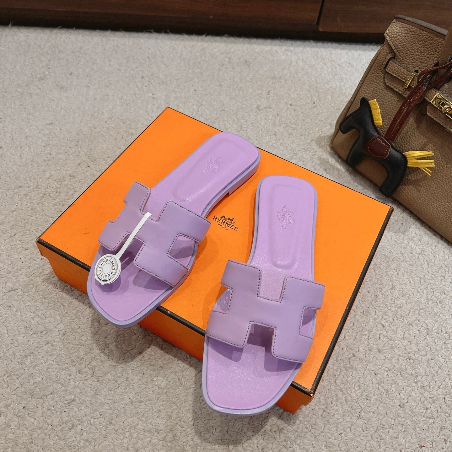 Monaco Sandal Pale Lilac