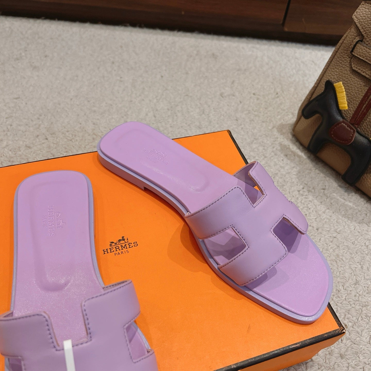 Monaco Sandal Pale Lilac